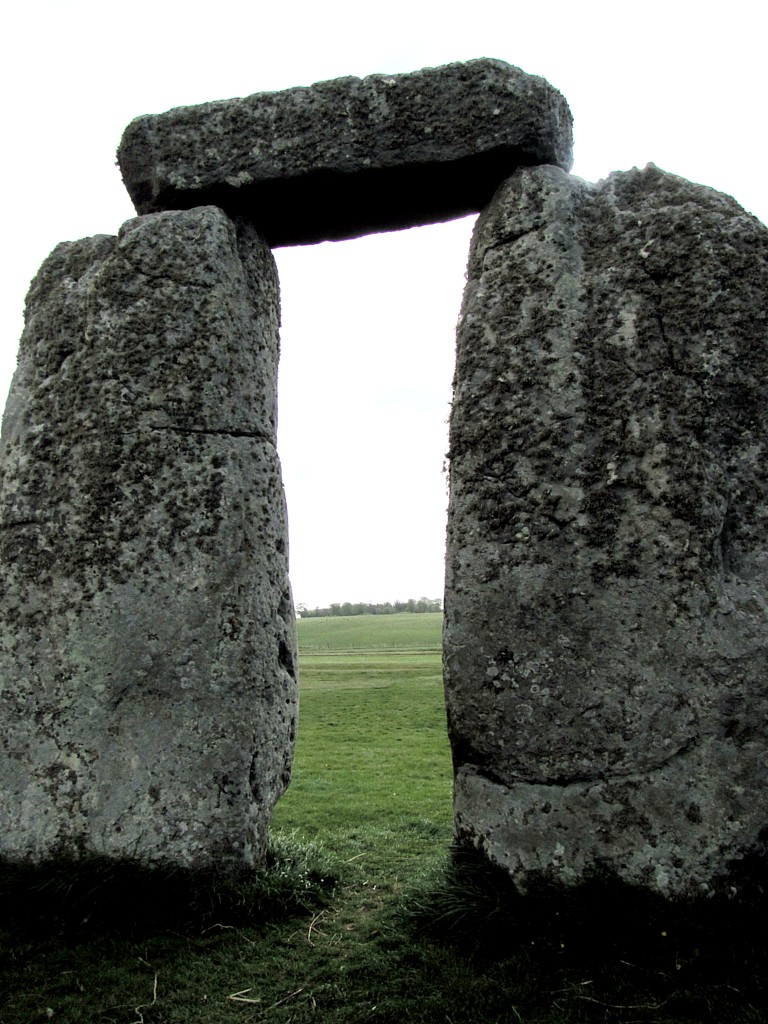 In keeping with these kinds of places, the stones mark an inside and an outside to the space. The outer ring was once made of trilothons like this, forming gateways through which things - people, animals, sunlight - entered.