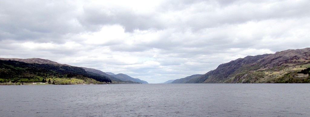I really wasn't clear on how big Loch Ness actually is. It's huge. Also, deep. We spent about an hour on the water, using sonar to try and spot the monster.